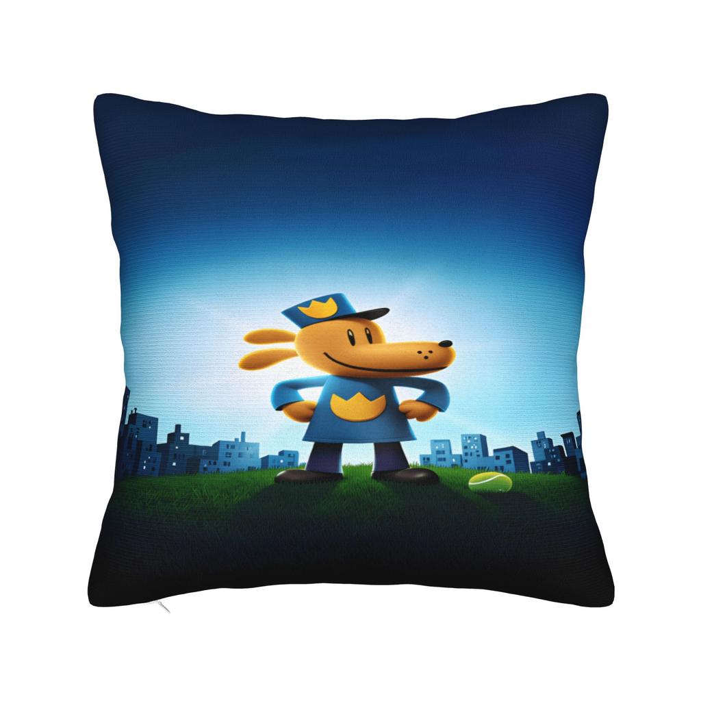 D-Dog Man DogmanS Movie Comic Pillow Cover Morden Pillow Case For Sofa Home Decoration Print Pillowcases Gift