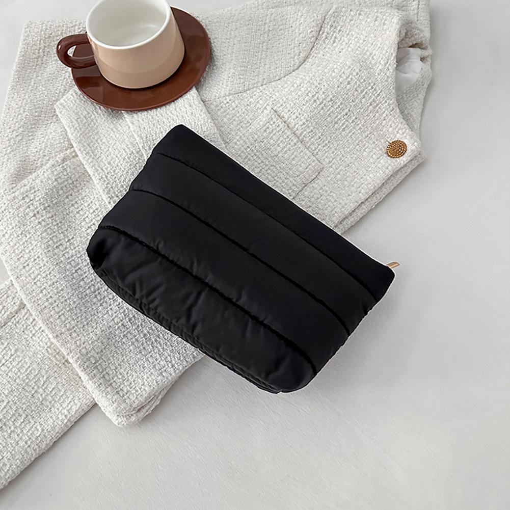 Casual Clutch Handbag for Women Girls Travel Makeup Brushes Storage Clutch for Makeup Brushes Lipsticks Electonic Accessories