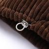 Loose Corduroy Padded Jacket Women Small Short Padded Jacket Female Warm Bread Cotton Coat