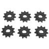 6pcs 11T Teeth 25H Chain Motor Sprockets Inner Diameter 8mm D Hole Chain Sprockets for Electric Scooter
