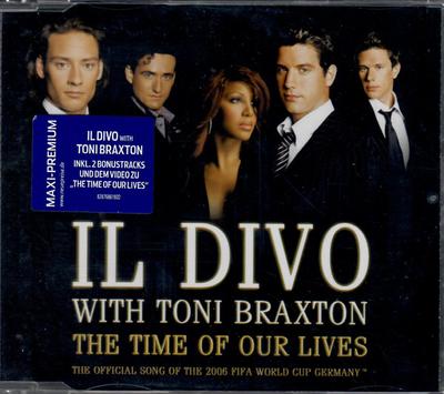 CD IL DIVO - Time of Our Lives Pt 2 82876861932 Syco Music 2006 US Pop Used