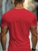 Men's 100% Cotton Casual Sports Loose Oversized Focus Print O-neck Short Sleeved T-shirt Tops Fashion Streetwear Cotton Clothing