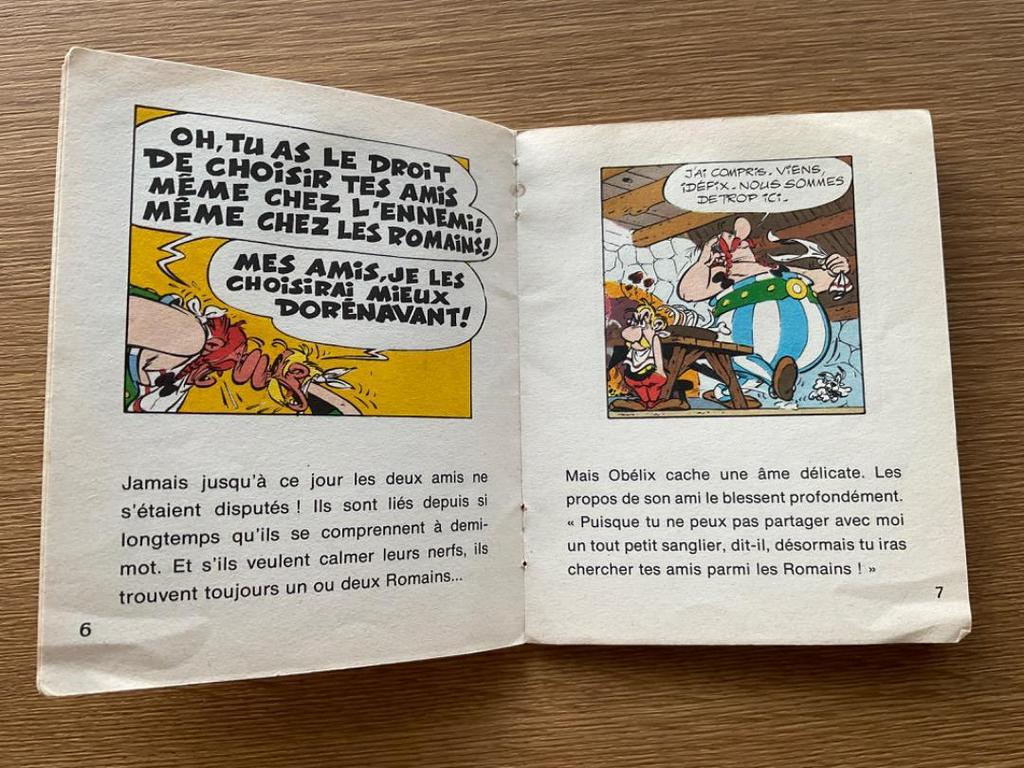 [USED] ASTERIX Asterix Rare mini book French Sold separately