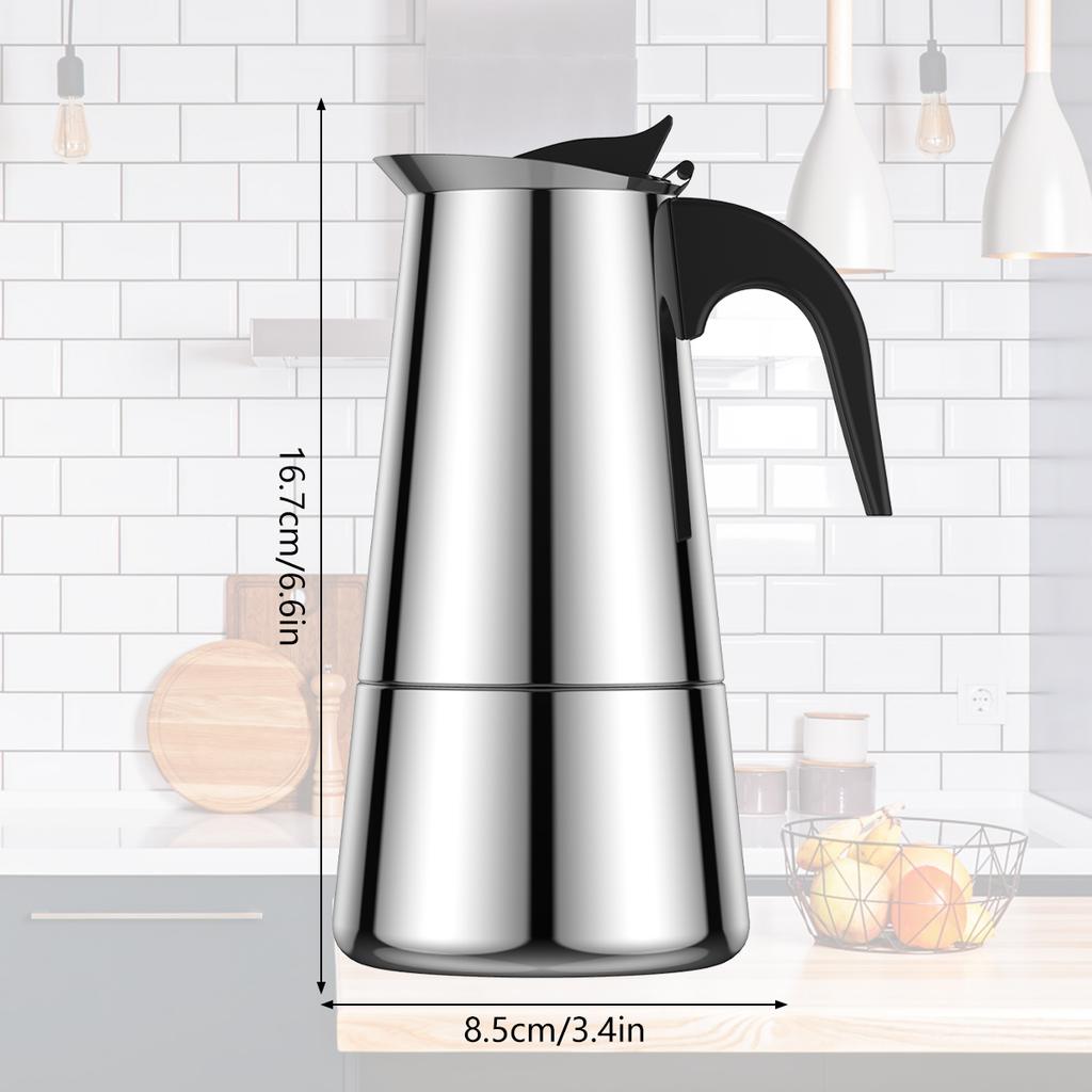 Coffee Kettle Gooseneck Electric Kettle with Base Stainless Steel Hot Water Boiler Manual Pour Over Coffee Maker Coffee Tea Pot