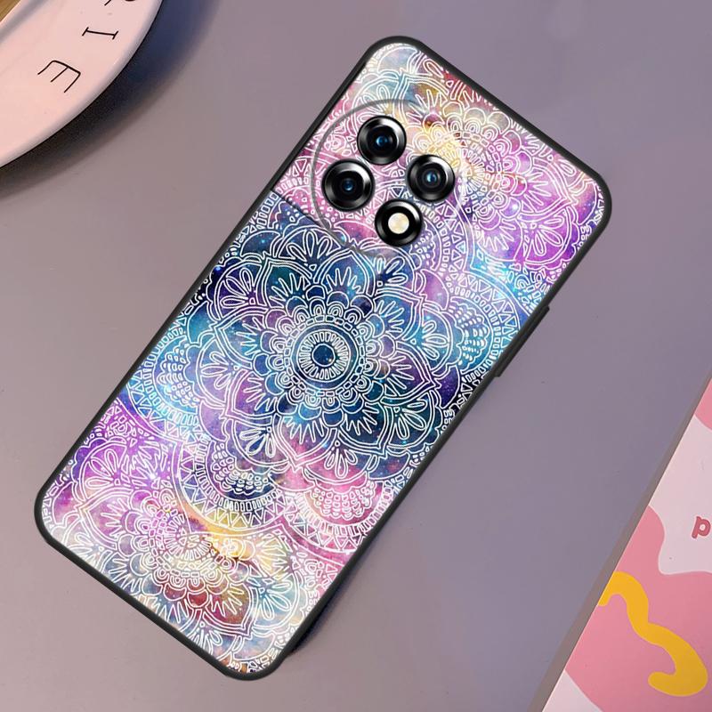 Indian Pattern Mandala Case For OnePlus 12 11 9 10 Pro 9RT 10T 10R 12R OnePlus Nord CE 2 3 Lite 2T N10 N20 Cover