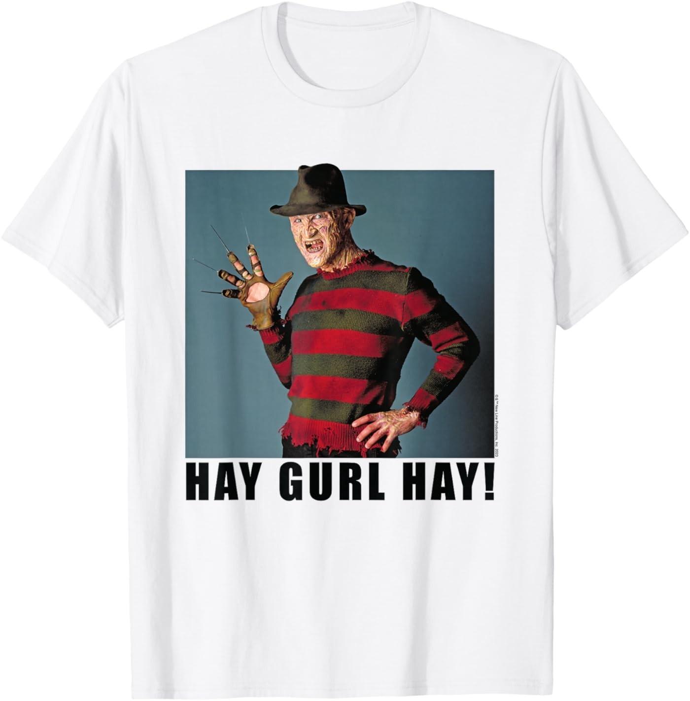 Nightmare On Elm Street - Hay Gurl Hay! T-Shirt S разноцветный