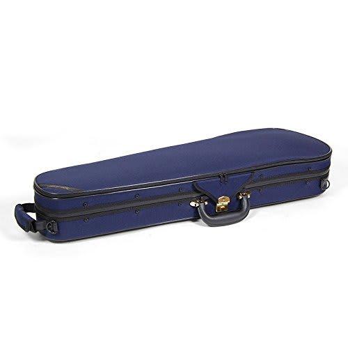 Super Light Triangular Shaped Violin Case, Blue