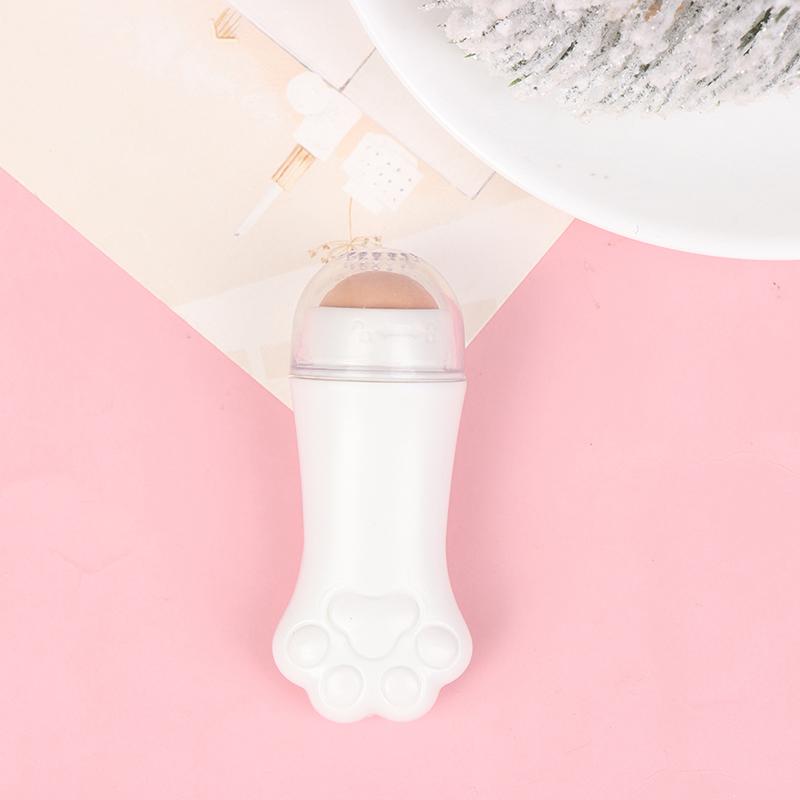 

Вулканический камень с кошачьим когтем, впитывающий масло, ролик для удаления масла, палочка для контроля масла, уход за кожей белый