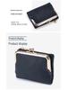 European & American Style Women's Genuine Leather Clutch Wallet - Multifunctional Coin Purse and Card Holder