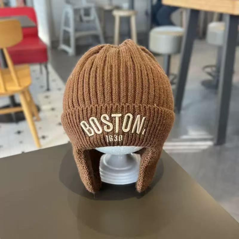 2025 Autumn/Winter Unisex Korean Knit Wool Hat for Kids and Babies - Warm, Trendy Pullover Design