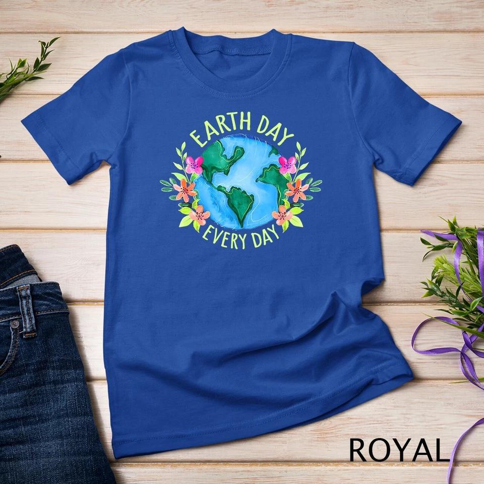 Retro Environmental Shirt Women Earth Day T-Shirt Unisex T-shirt 9 S