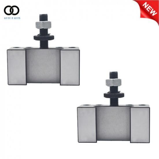 2× AXA #1 250-101 Quick Change Tool Post Turning & Facing Holder For CNC Lathe