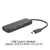 Hub USB Multi 4 Port Splitter Expansion Cable Adapter Ultra Speed Laptop PC Type C 2.0