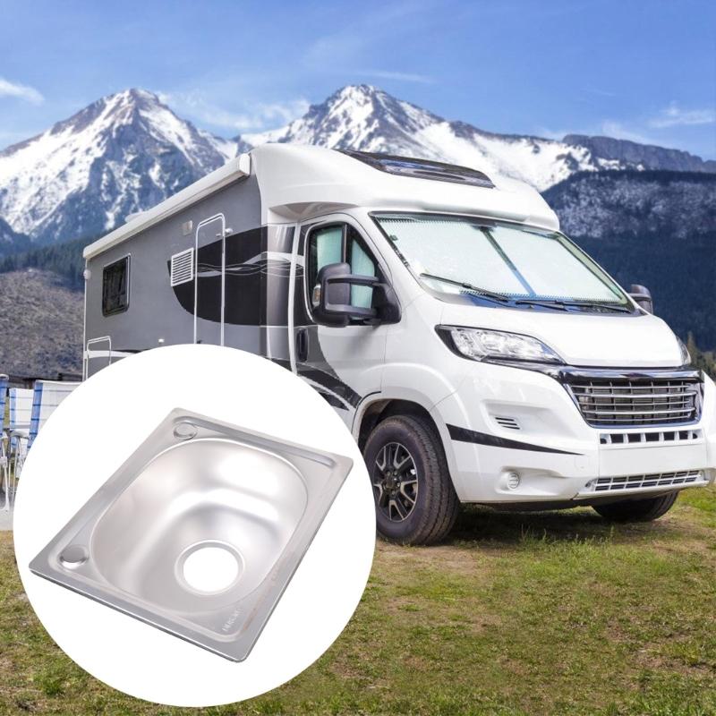 Vierkante Keukenbakken van Roestvrij Staal Afwasbak Badkamer Handenwasbak Enkele Kom Afwasbak