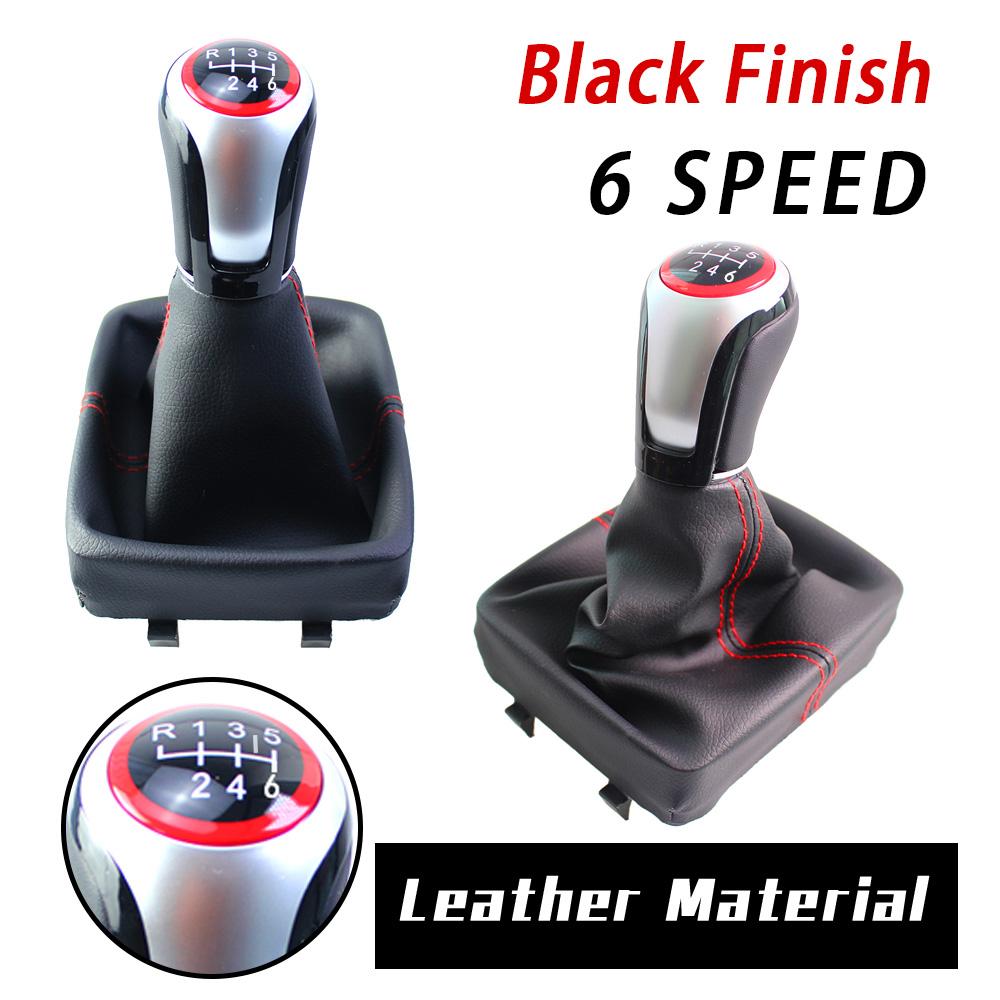 

Hight-Quality 5/6 Speed Manual Gear Shift With Dust Cover For Polo 9N 9N2 2002 2003 2004 2005 2006 2007 2008 2009 Interior