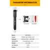 WEST BIKING Mini Bike Pump 100PSI Schrader Presta Valve MTB Road Cycling Pump Aluminum Alloy Bicycle Hand Air Pump Tire Inflator Mass Air Flow 3