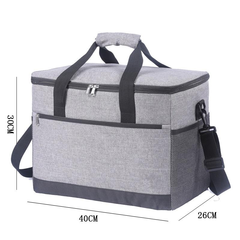 Large Capacity Insulated Collapsible Cooler Bag Portable Outdoor Travel Camping BBQ Picnic Lunch Box Cooling Bag for Family Part