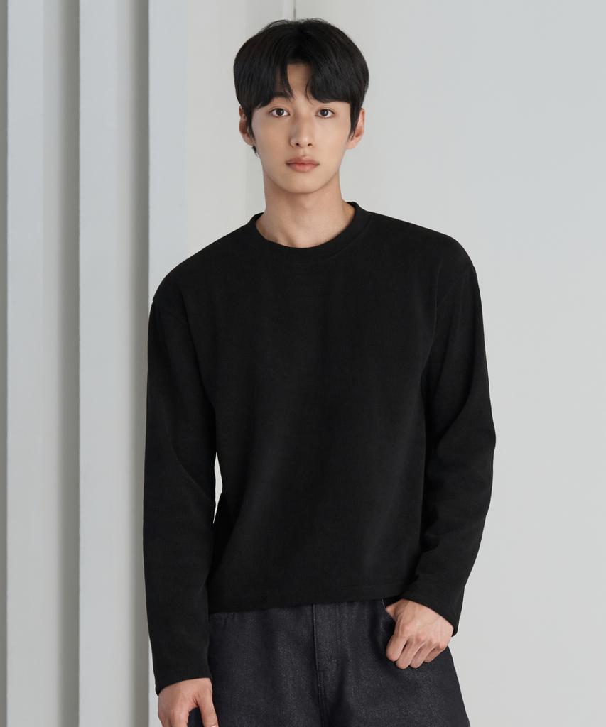 HYOJI 26 Fw Ribbed Round Crop T-Shirt (3 Colors)