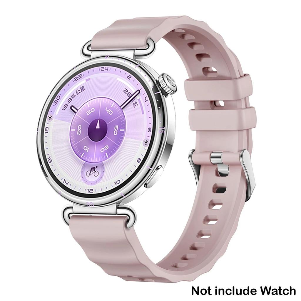 18mm Silicone Band for Huawei Watch GT6 41mm Sport Strap Metal Buckle Correa for Huawei Band GT6 Smartwatch Replacement Bracelet 3