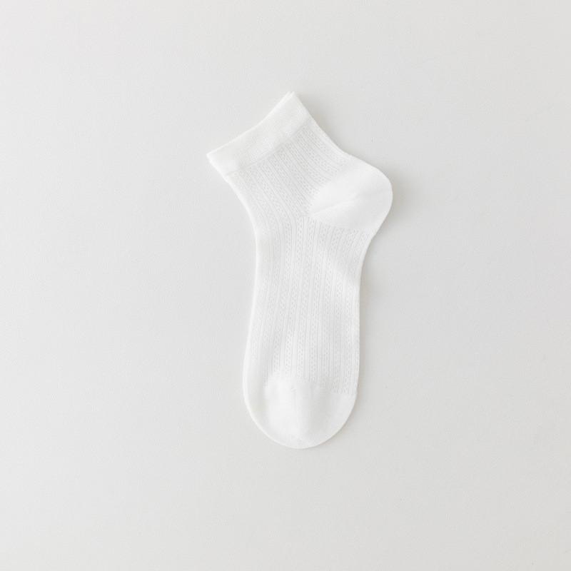 

3 Pairs Women s Casual Short Tube Socks Summer Thin Breathable Non Slip Home Simple Soft Mesh Solid Color Boneless Ankle Socks 3 pairs белый