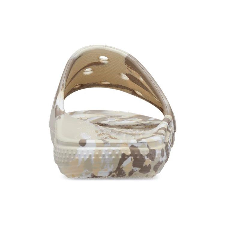 Crocs Classic Clog Slide Casual Comfortable Slide Sandals Unisex Footwear Brown 206879-2Y3