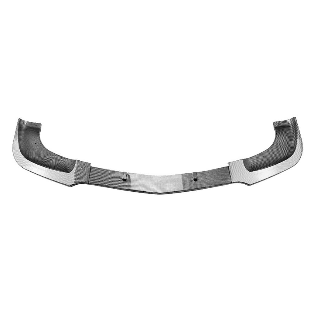 Para Mercedes Benz Clase E W207 C207 Coupé 2009-2012 Labio Divisor Spoiler Delantero Negro Mate Brillante Aspecto Fibra de Carbono