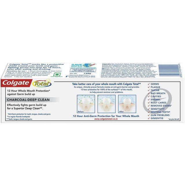 Colgate Total Charcoal Deep Clean Toothpaste 120gm