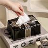 Bow Tie Ceramic Tissue Box Cover Modern Home Decor Hotel Dining Table Tissue Paper Boxes Living Room Decoration Accessories
