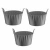 Silicone Air Fryer Egg Poacher Cupcake Baking Cups Reusable Non-Stick Ramekins for Air Fryer Ovens Air Fryer Silicone Basket