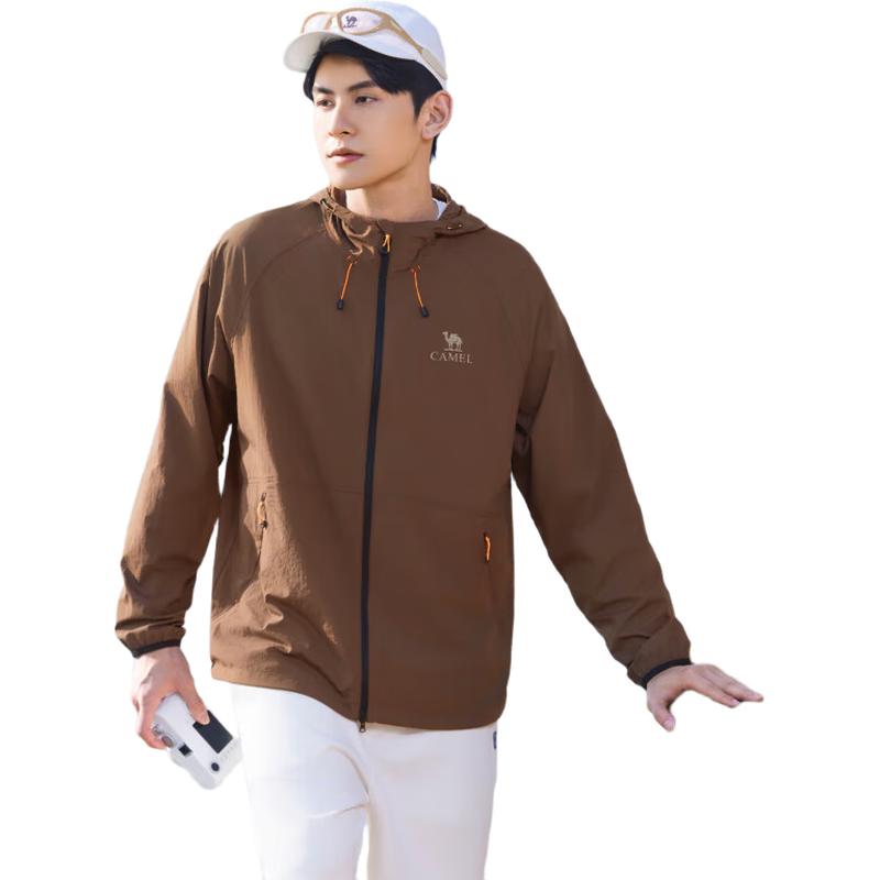 

Camel Ice Mountain UPF100+ Sun Protection Hoodie Jacket L