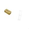 Acrylic Tissue Box Holder for Bathroom And Bedroom Small Space Decor Clear Toilet Paper Storage