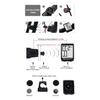 WEST BIKING Wireless Bicycle Computer Backlight Waterproof Odometer 4 Colors Cycling Stopwatch MTB Road Bike Digital Speedometer