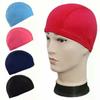 Swimming Cap Nylon Fabric Non-Slip Swimming Caps Long Hair Unisex Pool Cap With Earmuffs Protection Ladies Men Adult Children