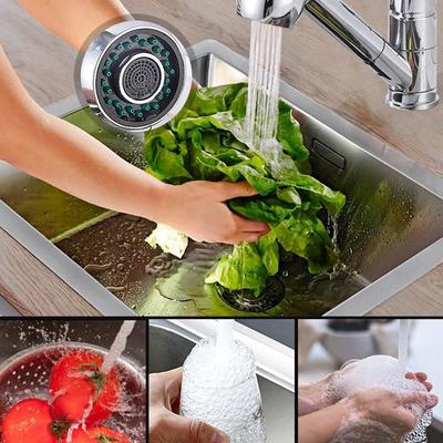 SPA Shower Head Water Saving High Pressure Handheld Rainfall Bathroom Accessories Anion Filter Shower Bath Spray