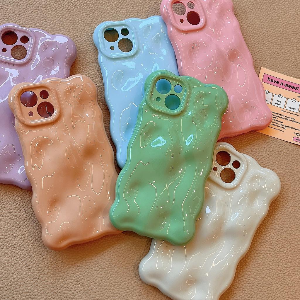 ins simple solid color macaron suitable for iPhone16Pro max mobile phone case Apple 17 new 14 soft case 15