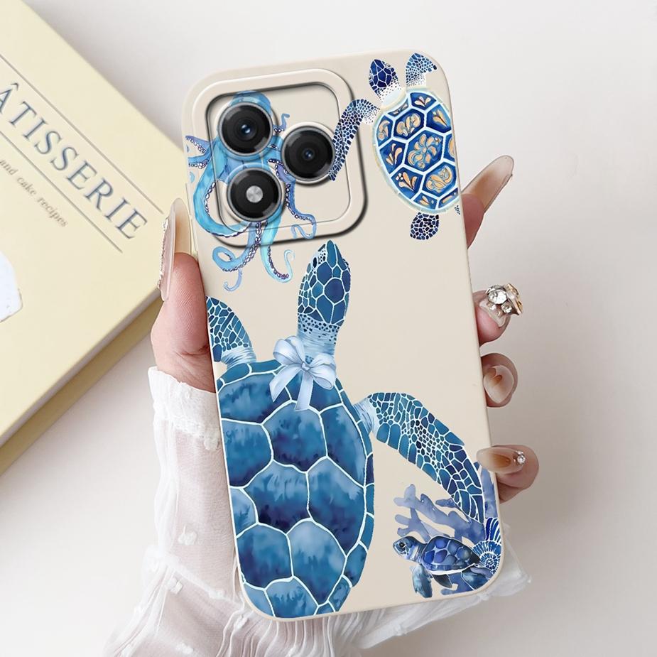 For Honor 400 Lite Case ABR-NX1 Cool Fashion Candy Painted Cover 6.7'' Soft TPU Matte Phone Case For Honor 400 Lite 400Lite Bags