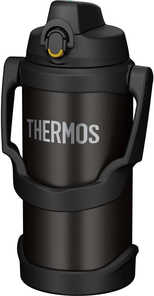 Thermos Vacuum Insulated Sports BK Jug, 2L, Black, FJQ-2000