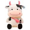 New Fruit Backpack Cow Doll Plush Toy Cartoon Children'S Doll Grab Device Doll Birthday Gift For Women Premium