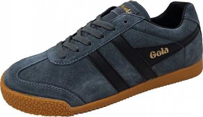 Gola Damen Harrier Wildleder Sneaker Graphit/Schwarz
