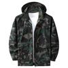 Herren Tarnung Kapuzen Arbeitskleidung Set - Frühling & Herbst Outdoor Jacke