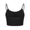Fashion Women Sleeveless Casual Vest Ladies Chest Pad Movement Short Tank Tops