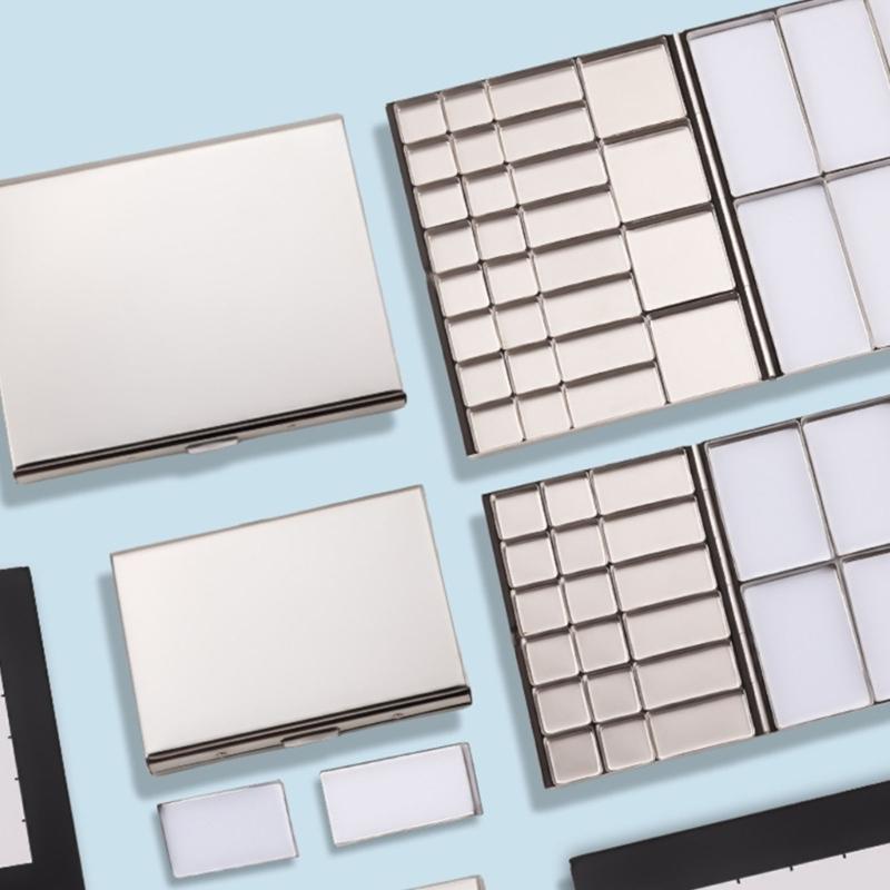2 Size Paint Box Compartments Designed For Art, Empty Paint Palette Paint Tray Travel Paint Holder Paint Organizer Box