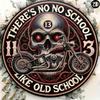 Vintage Skull Motorcycle Tin Sign Art Wall Decor Gift Home Bar Cafe