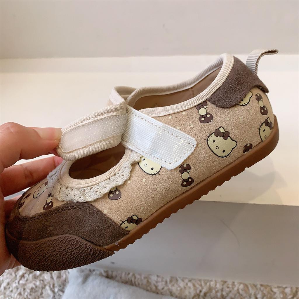Children's Board Shoes Girl Mary Jane Shoes Shallow Mouth Girl Princess Shoes
