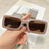New Vintage Rectangle Sunglasses Women Men Square Pc Frame Sun Glasses Female Brand Retro Shades Fashion Oculos De Sol for Male