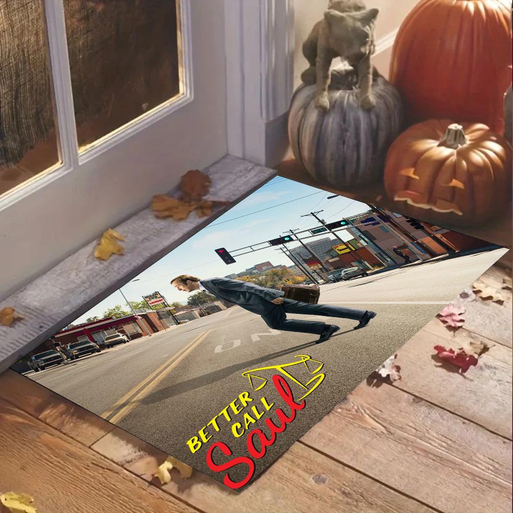 1pc Better Call Saul Bathroom Absorbent Mats Anti-Slip Mats Home Decor Supplies Carpets Home Kitchen Floor Mats