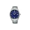 [Seiko Watch] SEIKO SELECTION SBTM321 Japanese-made men's wristwatch, solar-powered, radio-controlled, date calendar, blue dial, 10 ATM water
