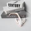 Simulation Thorny Flying Dragon Toy Statue Creative Desktop Ornaments Joints Movable Cool White Dragon Toy Model Children Gifts