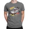 Funny Back To The Future Retro T-Shirts for Men Crew Neck Pure Cotton T Shirt Short Sleeve Tee Shirt Summer Clothing