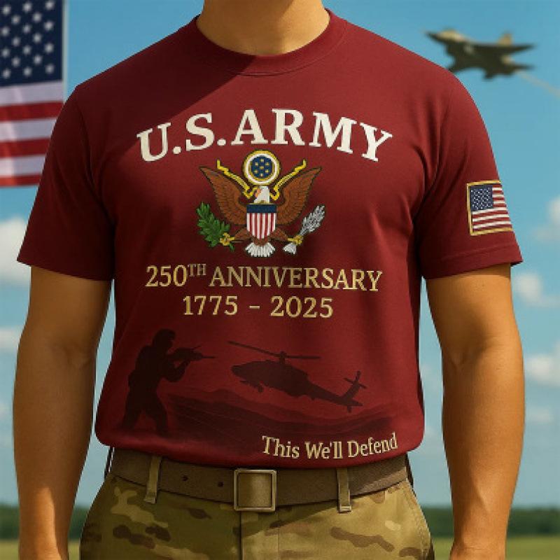 

Чоловічі футболки Чоловіча нова модна стильна футболка з 3D цифровим принтом, з коротким рукавом XL